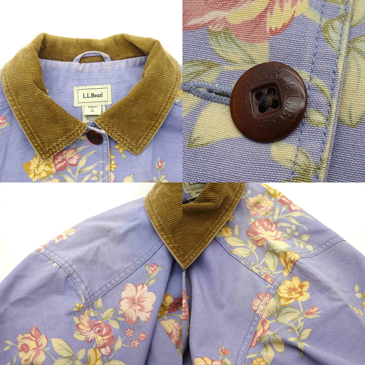 楽天市場】【中古】古着 00s L.L.Bean エルエルビーン 花柄 フィールド  