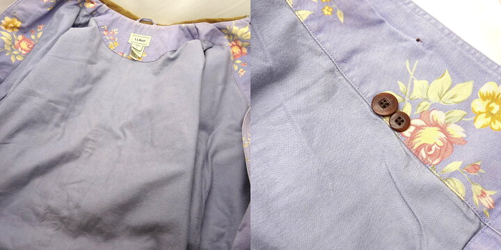 楽天市場】【中古】古着 00s L.L.Bean エルエルビーン 花柄 フィールド  
