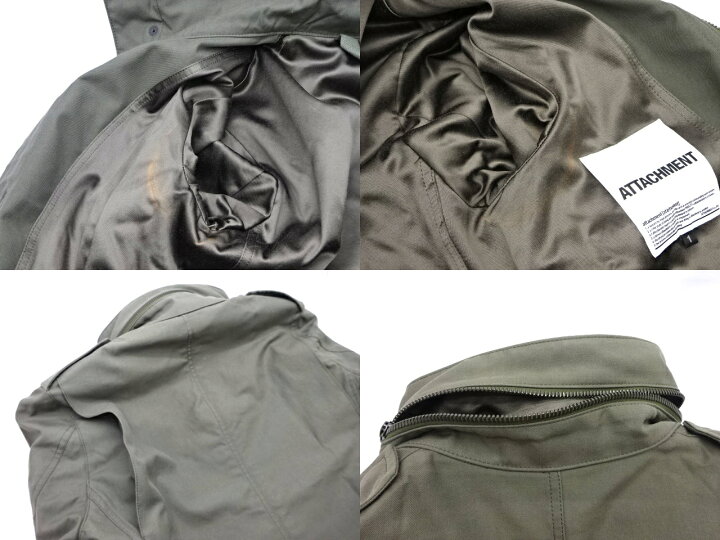 楽天市場】【中古】ATTACHMENT アタッチメント M-65 ジャケット ウール 