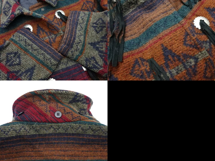 楽天市場】【中古】WOOLRICH ウールリッチ 90s USA製 ネイティブ柄 