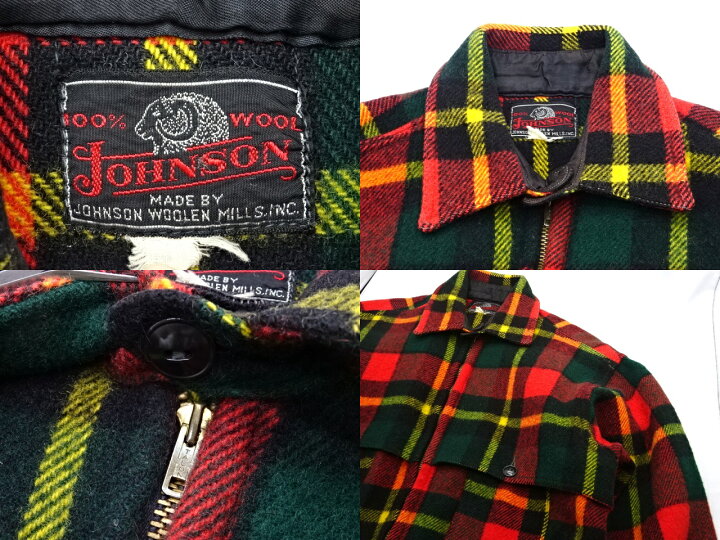 楽天市場】【中古】古着 Johnson Woolen Mills ジョンソンウーレン 