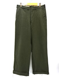【中古】FILSON GARMENT フィルソン ガーメント wool pants ウール パンツ ワークパンツ GRIPPER ZIPPER グリッパージッパー ヴィンテージ ビンテージ 古着 60's 70's 60年代 70年代 カーキグリーン系