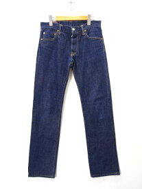 【中古】古着　WACKO MARIA ワコマリア 日本製　SELVEDGE JEANS　セルビッチデニム　デニムパンツ ジーンズ　サイズ S　インディゴ系