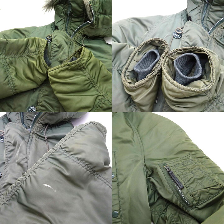 楽天市場】【中古】古着 80s 90s USA製 ALPHA アルファ 旧タグ N-3B 