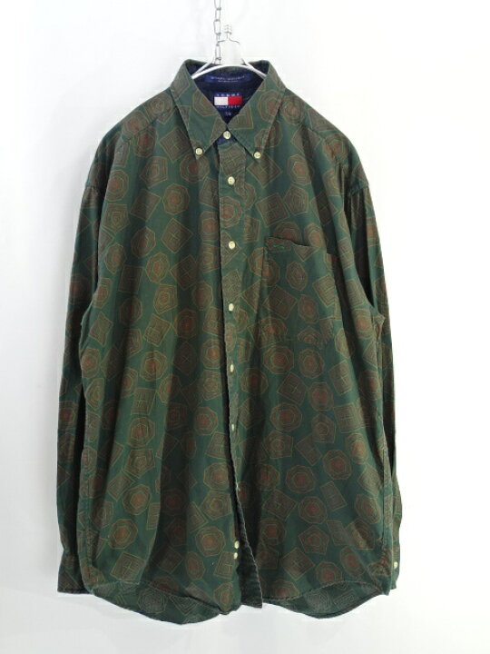 楽天市場】【中古】TOMMY HILFIGER トミーヒルフィガー L/S ボタン 