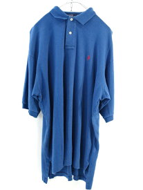 【中古】Ralph Lauren ラルフローレン　ポロシャツ　半袖　サイズ　L　ビッグサイズ　タイ製
