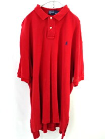 【中古】Ralph Lauren ラルフローレン　ポロシャツ　半袖　サイズ　XL　ビッグサイズ　中国製