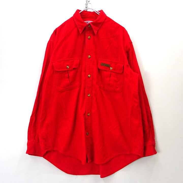 楽天市場】【中古】古着 Budweiser バドワイザー コーデュロイシャツ 