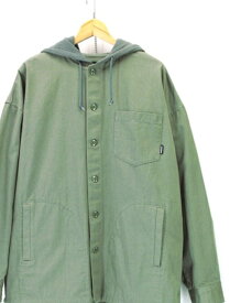 【中古】NEIGHBORHOOD ネイバーフッド HOODED/C-SHIRT.LS 202AQNH-SHM04 フーデッドシャツ M