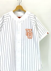 【中古】UNIVERSAL OVERALL ユニバーサルオーバーオール U2221130 ベースボールシャツ L