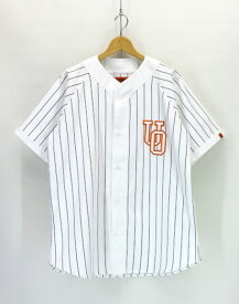 【中古】UNIVERSAL OVERALL ユニバーサルオーバーオール U2221130 ベースボールシャツ L