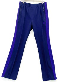 【中古】Needles ニードルス トラックパンツ NS247 Mサイズ ネイビー系