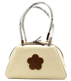 [未使用品]MARY QUANT マリークワント スムース デイジー トート 225-814088-040-0 タグ付き