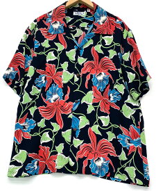 【中古美品】SUN SURF サンサーフ 東洋エンタープライズ CATTLEYA ROCHID アロハシャツ SS39217