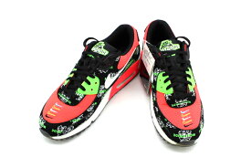 【新古品】【未使用品】NIKE ナイキ WMNS AIR MAX 90 SE BLACK/WHITE-GREEN STRIKE-FLASH CRIMSON DA1342-013 スニーカー