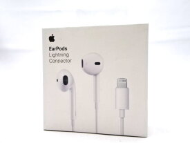 【中古】Apple アップル インナーイヤー型 イヤホン EarPods with Lightning Connector MMTN2J/A ホワイト アップル純正 純正品