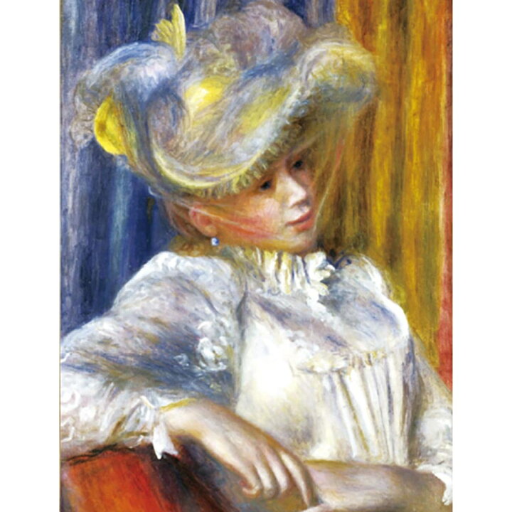 楽天市場】帽子の女 【10号】 ピエール＝オーギュスト・ルノワール 