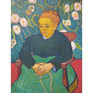 ルーラン夫人ゆりかごを揺らす女 【20号】 フィンセント・ファン・ゴッホ 【 額縁が選べる 額入り 複製画 絵画 】