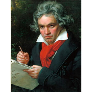 ベートーヴェン 【20号】 ヨーゼフ・カール・シュティーラ? 【 額縁が選べる 額入り 複製画 絵画 】