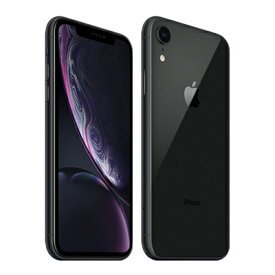 【SIMロック解除済】au iPhoneXR A2106 (MT002J/A) 64GB ブラック Apple 当社3ヶ月間保証 中古 【 中古スマホとタブレット販売の携帯少年 】