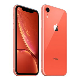 【SIMロック解除済】au iPhoneXR A2106 (MT0A2J/A) 64GB コーラル Apple 当社3ヶ月間保証 中古 【 中古スマホとタブレット販売の携帯少年 】