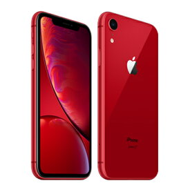 【SIMロック解除済】au iPhoneXR A2106 (MT062J/A) 64GB レッド Apple 当社3ヶ月間保証 中古 【 中古スマホとタブレット販売の携帯少年 】