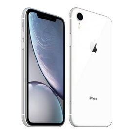 【SIMロック解除済】au iPhoneXR A2106 (MT032J/A) 64GB ホワイト Apple 当社3ヶ月間保証 中古 【 中古スマホとタブレット販売の携帯少年 】