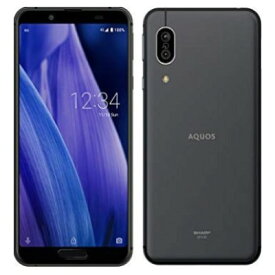 【SIMロック解除済】au AQUOS sense3 SHV45 ブラック SHARP 当社3ヶ月間保証 中古 【 中古スマホとタブレット販売の携帯少年 】