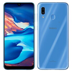 Galaxy A30 SCV43 ブルー 【J:COM版 SIMFREE】 SAMSUNG 当社3ヶ月間保証 中古 携帯少年