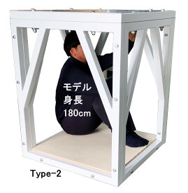 エコルート「地震・耐震シェルター」"new"タイプ2 半畳タイプ 耐荷重75トン