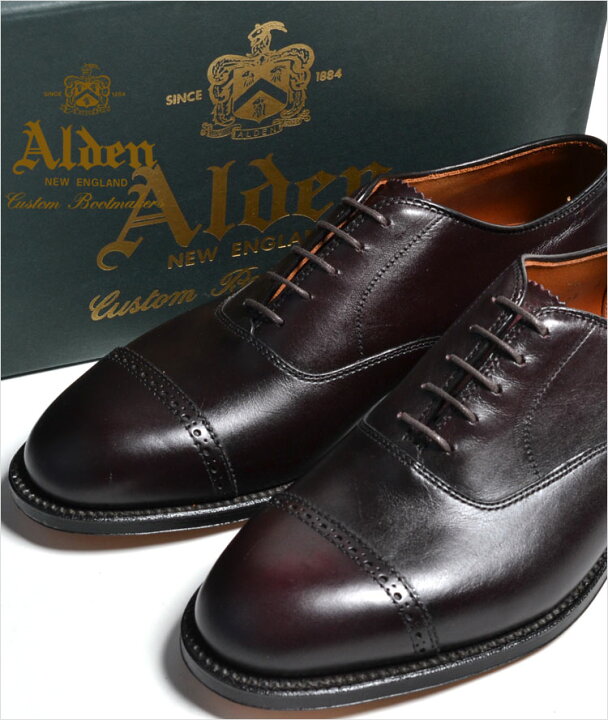 楽天市場】ALDEN #905 オールデン ストレートチップ（CAP TOE  