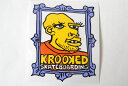 KROOKED STICKER クルックド クルキッド スケート ステッカー