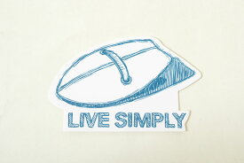 patagonia sticker パタゴニア ステッカー Live simply