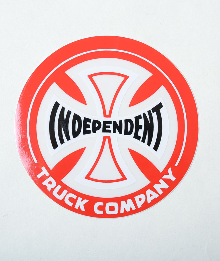 インデペンデントステッカー INDEPENDENT 【限定セール！】 Sticker インデペンデント ステッカー レッド スケート ご予約品
