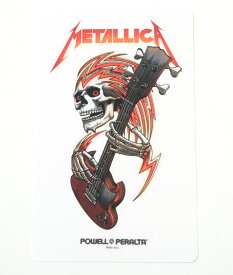 POWELL PERALTA METALLICA STICKER パウエル ペラルタ メタリカ スケートボード スケボー ステッカー