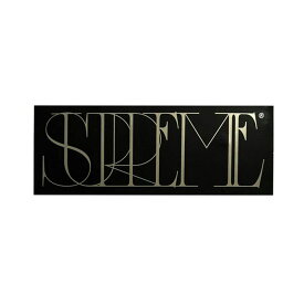 Supreme Trademark Sticker シュプリーム トレードマーク ステッカー ブラック