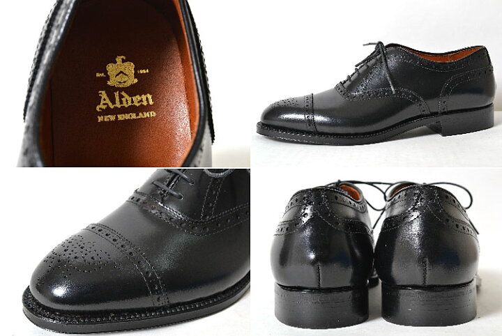 楽天市場】【送料無料】ALDEN オールデン☆#909 Medallion Tip Bal 