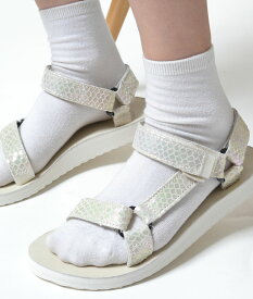 Teva W ORIGINAL UNIVERSAL IRIDESCENT テバ オリジナル ユニバーサル イリデセント ホワイト レディース サンダル sandal