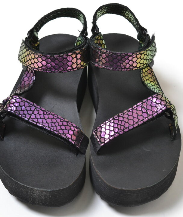 楽天市場】Teva W FLATFORM UNIVERSAL IRIDESCENT テバ フラット