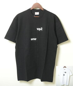 Supreme/Comme des Garcons SHIRT Split Box Logo Tee シュプリーム×コムデギャルソン シャツ スプリット ボックス ロゴ ティー Tシャツ 半袖 全2色