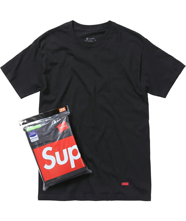 楽天市場】SUPREME/Hanes Tagless Tees(3Pack) シュプリームxへインズ 