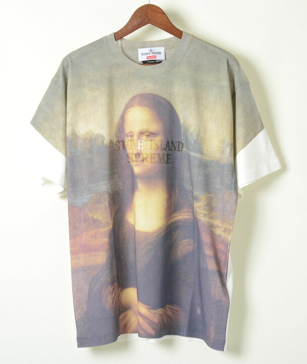 楽天市場】【並行輸入品】Supreme Stone Island S/S Top (Mona Lisa 