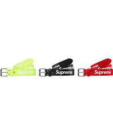 【並行輸入品】Supreme Repeat Leather Belt シュプリーム リピート レザー ベルト 全3色