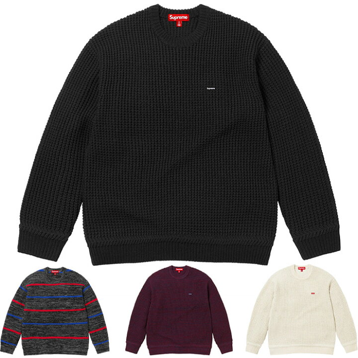 楽天市場】【並行輸入品】Supreme Waffle Small Box Sweater 