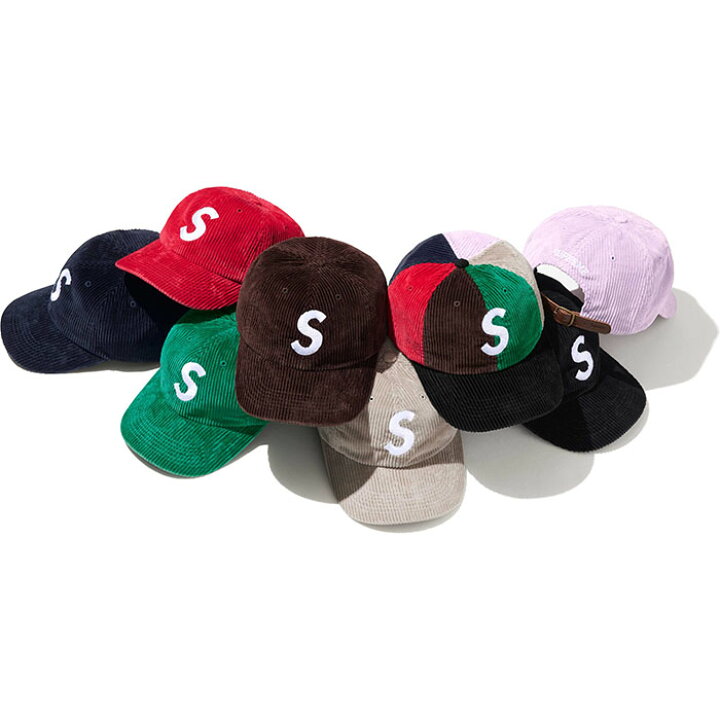 楽天市場】【並行輸入品】Supreme Corduroy S Logo 6-Panel 