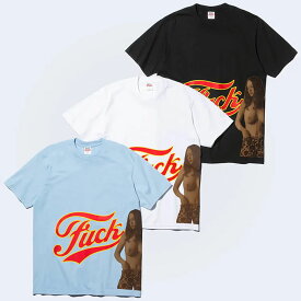 【並行輸入品】Supreme/Hysteric Glamour Fuck Tee シュプリーム×ヒステリックグラマー ファック ティシャツ メンズ 半袖 全3色