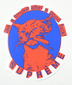 Supreme Smoke Sticker シュプリーム スモーク ステッカー