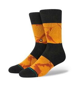 STANCE ASSURANCE CREW Socks メンズ ソックス ブラウン ブラック