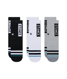 STANCE KIDS スタンス Socks ソックス OG ST KIDS 3 PACK 靴下 ストリート スケーター スケート キッズ ベビー トドラー 子供 男の子 女の子 3枚セット プレゼント ogstkids3pack