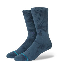 STANCE INFLEXION Socks スタンス インフレクション クルー ソックス メンズ レディース ユニセックス インディゴ 青 紺 靴下 ストリート スケーター スケート バスケット inflexion タイダイ